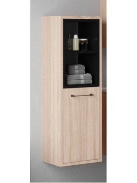 Vertikala LATTE konzolna MDF - polica - Sonoma 84050